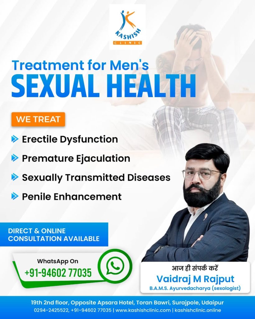 Male Sexual Problems & Ayurvedic Solutions in Udaipur